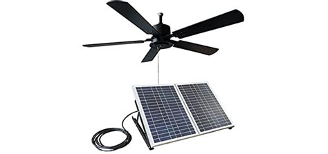 solar powered outdoor ceiling fan